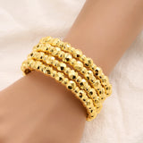 4pcs Dubai African Bridal Wedding Openable Bangle For Women