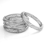 4pcs/Set African Bridal Wedding Bangle For Women