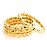 4pcs Dubai African Bridal Wedding Openable Bangle For Women