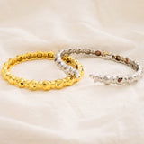 4pcs Dubai African Bridal Wedding Openable Bangle For Women