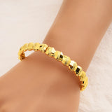 4pcs/Set Dubai African Bridal Openable Bangle For Women