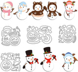 Snowman Metal Cutting Dies for DIY Scrapbooking
