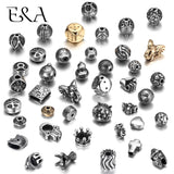 4pcs Stainless Steel Animal Spacers Beads 2mm Charms for Bracelet DIY