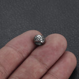 4pcs Stainless Steel Beads Charms for Leather Jewelry Bracelet Making