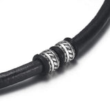 4pcs Stainless Steel Drum Bead 6mm Large Hole Jewelry Bracelet Making