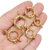 4pcs Stainless Steel Spring Ring Clasps DIY Jewelry Making