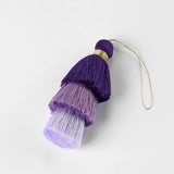 4pcs Three Layer Cotton Tassel Colorful Jewelry For Earring Necklace Bracelet