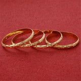 4pcs Shinning Star Adjustable Bangles Jewelry Gift For Women