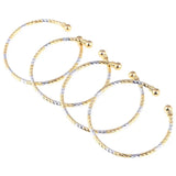 4pcs Two Cuff Bangle Mix Jewelry Bangles