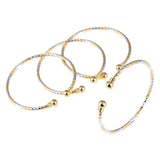 4pcs Ethiopian Mix Bangle Jewelry Set