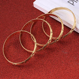 4pcs Dubai Bangle Jewelry Ethiopian Bracelet for Women Africa Arab Items