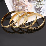4pc Romantic Bangle Dubai Ethiopian African Women Jewelry