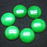 4pcs Turquoise Cabochons Round 25mm for Pendants Making Findings