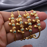 4pcs Dubai Bangles For Child Kid Girl Boy Baby Bracelets Gift