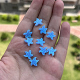 Opal Starfish Pendant Sea Star in Light Blue/Pink/Green