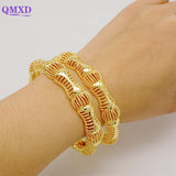 4pcs/lot Women's Bangles Indian African Dubai Bracelets Brazilian Bangles