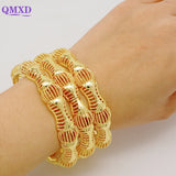 4pcs/lot Women's Bangles Indian African Dubai Bracelets Brazilian Bangles