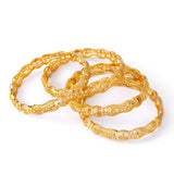 4pcs Middle Eastern Arabic Dubai bangle bracelet African jewelry Wedding