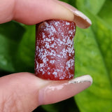Natural Red Old Agate Dzi Ancient Beads Classic Horn Hole Precious Accessories