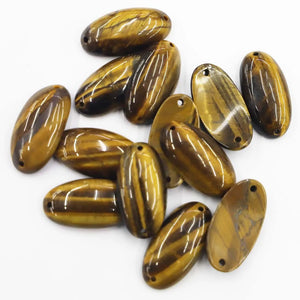 4pcs Tiger's Eye Stone Bracelets Necklaces Pendants Charms
