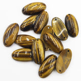 4pcs Tiger's Eye Stone Bracelets Necklaces Pendants Charms