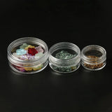 4pcs Jewelry Box Transparent Storage Container Earring Beads Case