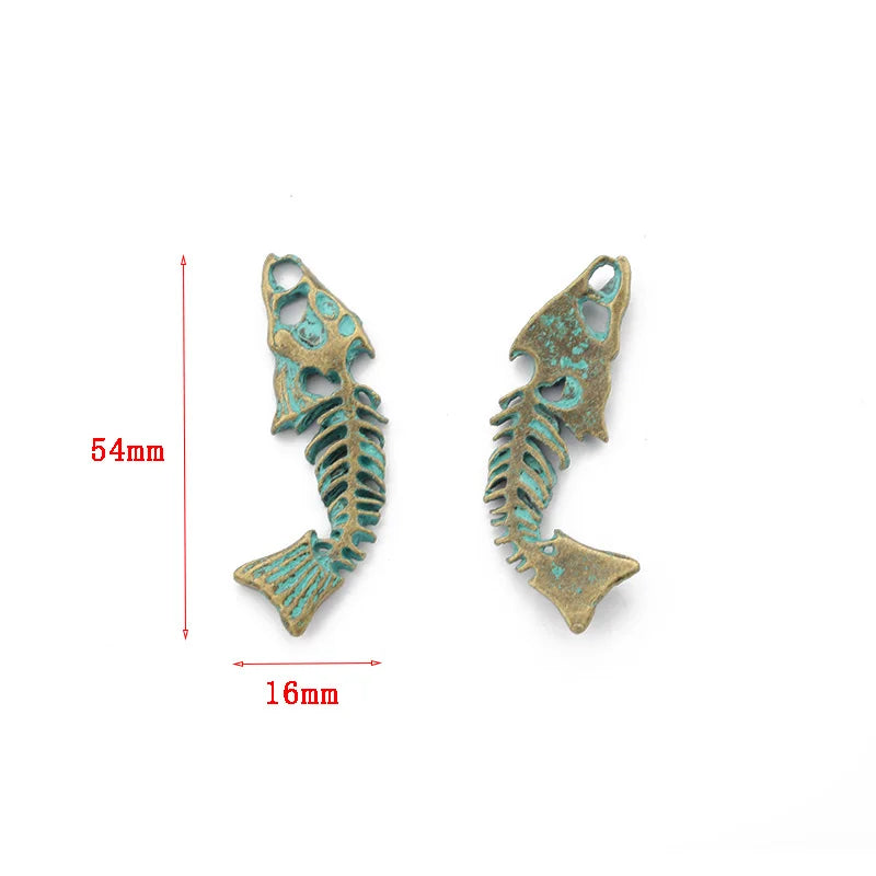 Vintage Patina Bronze Round Pendant Charms For Necklace Jewelry Making