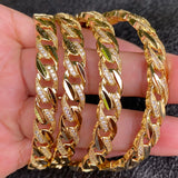 Dubai Africa Bangles for Women with Rhinestones Saudi Arabia Bracelets