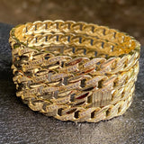 Dubai Africa Bangles for Women with Rhinestones Saudi Arabia Bracelets