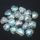 4pcs Abalone Shell Heart Cabochons 20mm Mother of Pearl Beads for DIY Jewelry