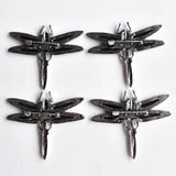 Dragonfly Abalone Shell Brooch/Pendant 60x50mm
