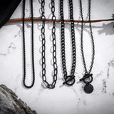 Halloween Gothic Necklace Heart Star Pendant Multilayer Chains Collares