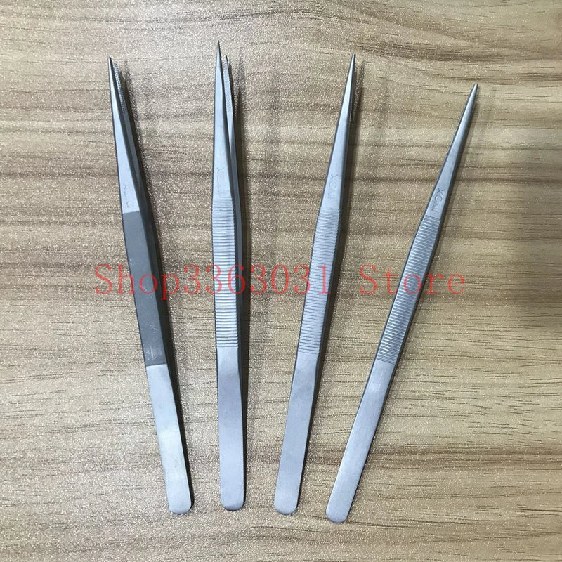 4pcs Diamond Tweezers Jewelry Pick Up Repair Tool