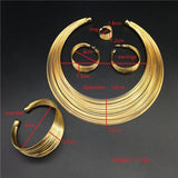 Europe Metal Collar Choker Necklace Punk Wide Alloy Collars Statement Necklace