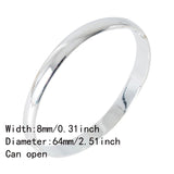 4pc Africa Bangles for Women Silver Arab Dubai Bracelets Wedding Jewelry