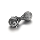 4pcs Stainless Steel Spacer Beads 2mm Hole Thalami Sliders Claw Charms