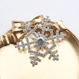 4pcs 54mm Silver Snowflake Decorations DIY Christmas Gift Decoration