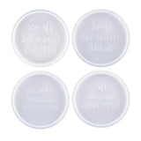 4x DIY Epoxy Resin Casting Tool for Coaster Cup Mat