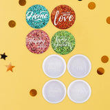 4x DIY Epoxy Resin Casting Tool for Coaster Cup Mat