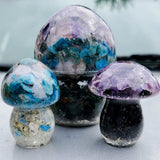 4x Mushroom Silicone Molds for DIY Craft Candle Home