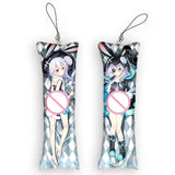 DATE A LIVE Origami Tobiichi Mini Dakimakura Keychain Pendant Anime Body Pillow