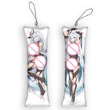 Genshin Impact Shen He Mini Key Chains Dakimakura Keychain