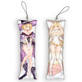 Granblue Fantasy Dakimakura Keychain Mini Body Pillow Bag Pendant Gift