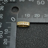 4x12mm CZ Zircon Rectangle Beads 10pc/lot