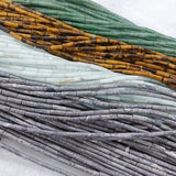 4x13mm Natural Semi-precious Stone Loose Beads Strands 19 Colors Tube Beads