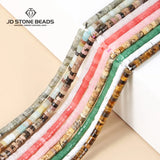 Pink Quartz Cylinder Crystal Beads for Jewelry Making