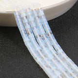 4x2mm Amazonite Opal Agate Jade Tiger Eye Quartz Stone Beads