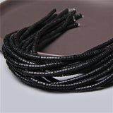 4x2mm Matte Agates Beads Flat Round Stone Beads for Jewelry Making DIY Bracelet