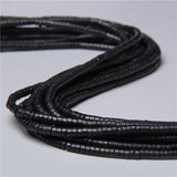 4x2mm Matte Agates Beads Flat Round Stone Beads for Jewelry Making DIY Bracelet