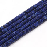 4x2mm Flat Round Lapis Lazuli Stone Beads for Jewelry Making